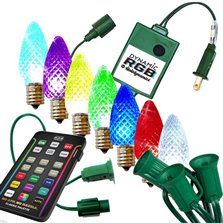 Image of Dynamic RGB C9 Bulbs - The Complete Starter Kit
